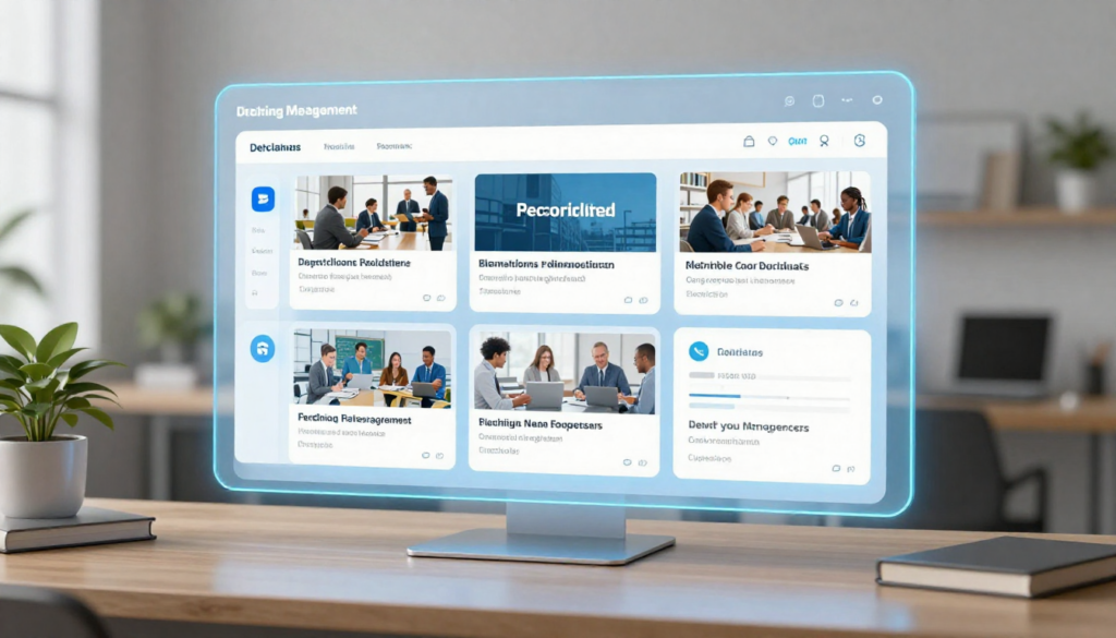 ¿Qué es realmente un RVOE Federal? 7 freepik futuristic digital learning management system inte 46663