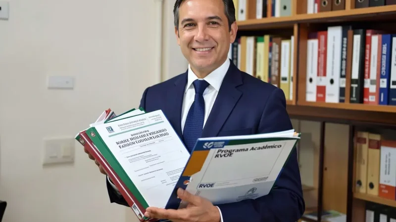 Firma especializada en RVOE y cumplimiento ante la SEP. Estructuramos proyectos educativos con validez oficial en México.