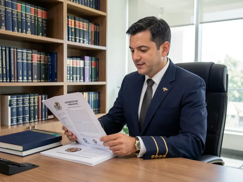 Director revisando respuesta a prevenciones para RVOE 1